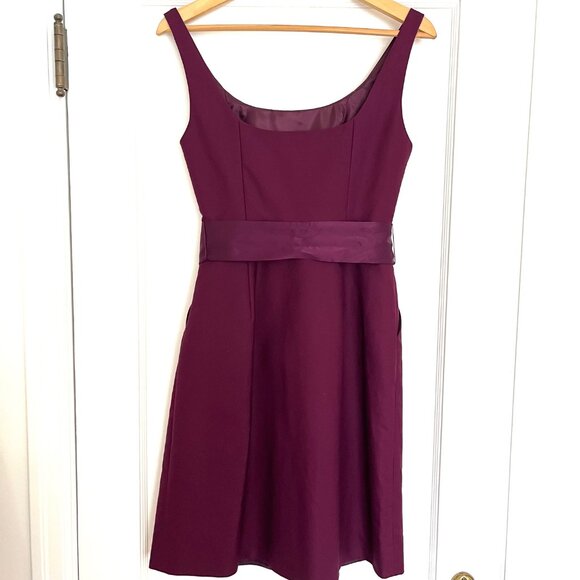 J Crew Wine Sheath Dress | Size 2P - Picture 5 of 7